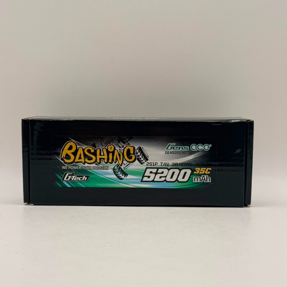 Gens Ace Bashing G-Tech 5200mAh 2S1P 7.4V 35C LiPo Battery XT60 RC Car New
